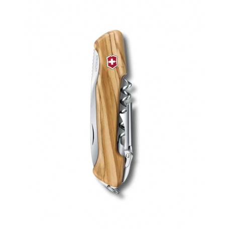 Нож Victorinox Wine Master, 130 мм, 6 функций, оливковое дерево - фото 3