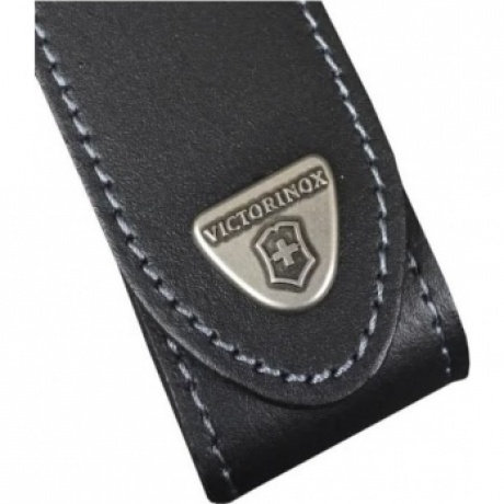 Чехол кожаный Victorinox, чёрный, для RangerGrip 130 мм, на липучке - фото 3