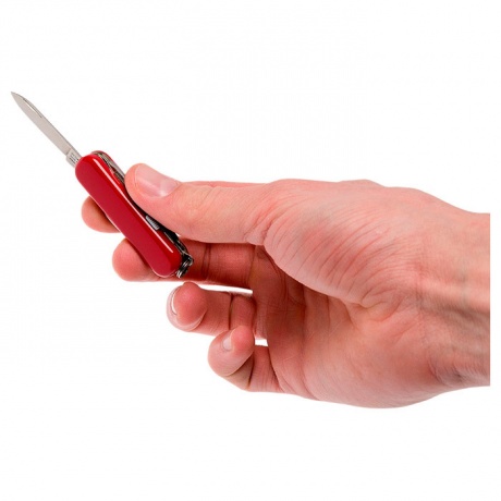 Нож-брелок Victorinox Classic Manager, 58 мм, 10 функций, красный - фото 8