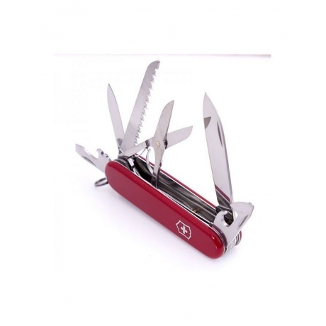 Нож Victorinox Huntsman, 91 мм, 15 функций, красный - фото 3