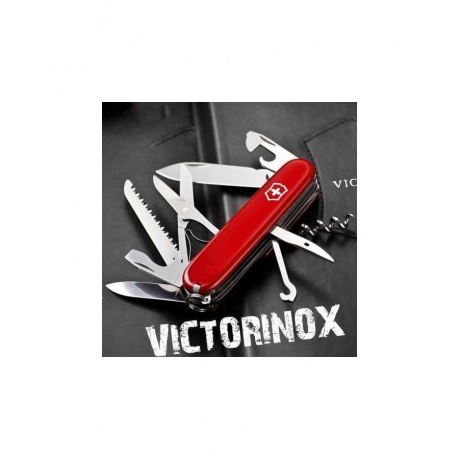 Нож Victorinox Huntsman, 91 мм, 15 функций, красный - фото 7