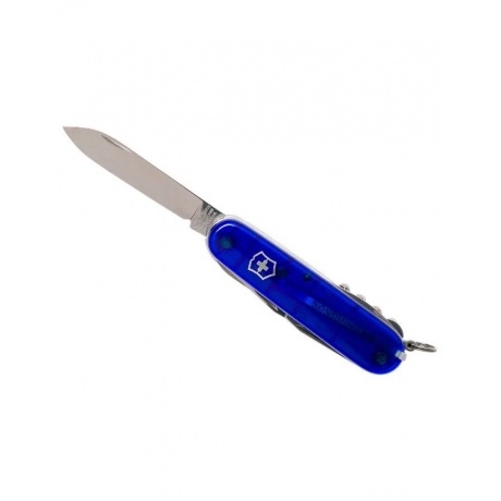 Нож Victorinox Huntsman, 91 мм, 15 функций, полупрозрачный синий - фото 6