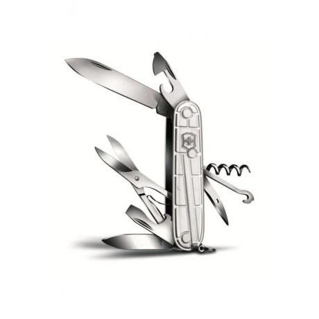 Нож Victorinox Climber, 91 мм, 14 функций, серебристый - фото 4