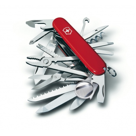 Нож Victorinox SwissChamp, 91 мм, 33 функции, красный 1.6795 - фото 2