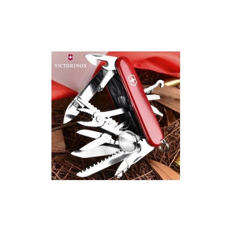 Нож Victorinox SwissChamp, 91 мм, 33 функции, красный 1.6795 - фото 8
