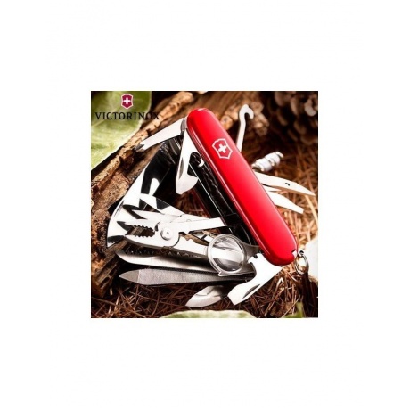 Нож Victorinox SwissChamp, 91 мм, 33 функции, красный 1.6795 - фото 9