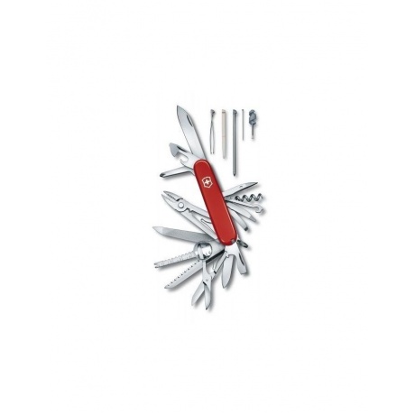 Нож Victorinox SwissChamp, 91 мм, 33 функции, красный 1.6795 - фото 12