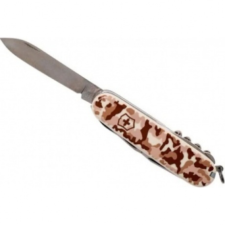 Нож Victorinox Huntsman, 91 мм, 15 функций, бежевый камуфляжный - фото 5
