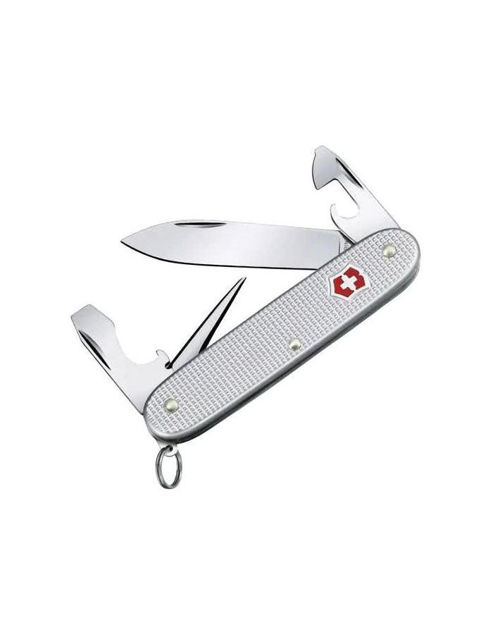 Нож Victorinox Pioneer, 93 мм, 8 функций, серебристый нож victorinox pioneer 93 мм 1 функция серебристый