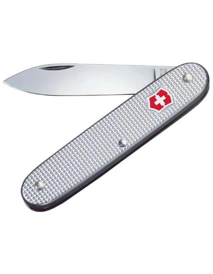 Нож Victorinox Pioneer, 93 мм, 1 функция, серебристый нож victorinox swisschamp 91 мм 31 функция полупрозрачный серебристый