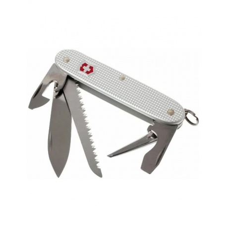 Нож Victorinox Farmer, 93 мм, 9 функций, серебристый - фото 2