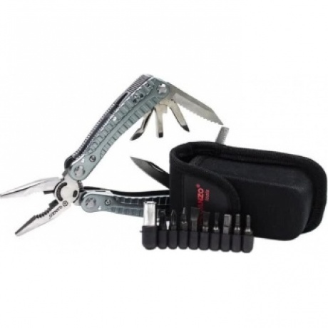Мультитул Ganzo G105, 105 мм, 22 функции, нейлоновый чехол - фото 2