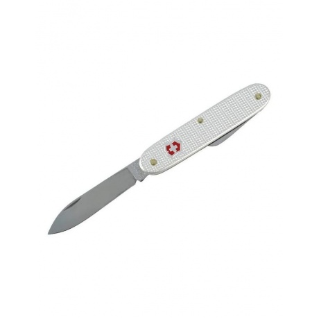 Нож Victorinox Pioneer, 93 мм, 2 функции, серебристый - фото 3