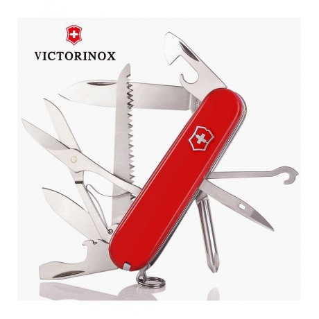 Нож Victorinox Fieldmaster, 91 мм, 15 функций, красный - фото 3