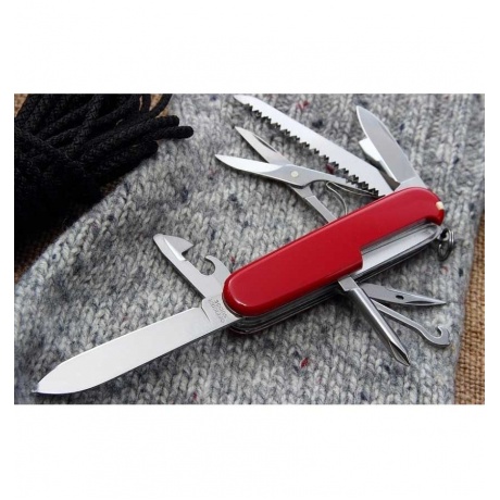 Нож Victorinox Fieldmaster, 91 мм, 15 функций, красный - фото 5