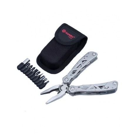 Мультитул Ganzo G112, 105 мм, 13 функций, нейлоновый чехол - фото 4