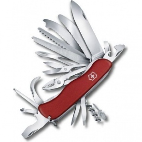 Нож Victorinox WorkChamp XL 111 мм 31 функция с фиксатором лезвия красный 17193₽