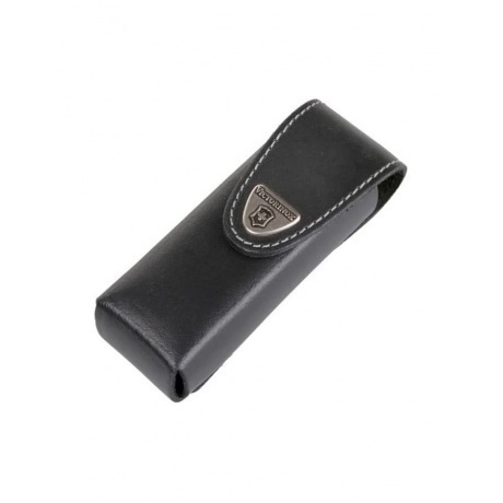 Чехол Victorinox кожаный черный, на липучке - фото 2