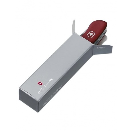 Нож Victorinox Forester, 111 мм, 12 функций, с фиксатором лезвия, красный - фото 6