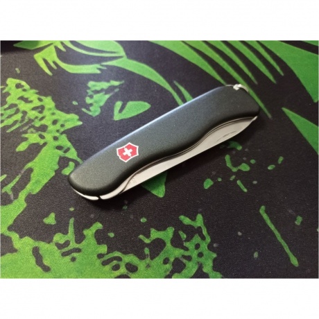 Нож Victorinox Sentinel, 111 мм, 4 функции, с фиксатором лезвия, черный - фото 4