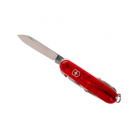 Нож Victorinox Huntsman Lite, 91 мм, 21 функция, полупрозрачный красный - фото 4