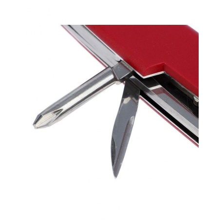 Нож Victorinox Trailmaster, 111 мм, 12 функций, с фиксатором лезвия, красный - фото 2