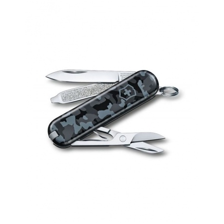 Нож Victorinox Classic, 58 мм, 7 функций, морской камуфляж - фото 1