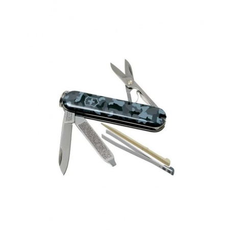Нож Victorinox Classic, 58 мм, 7 функций, морской камуфляж - фото 7