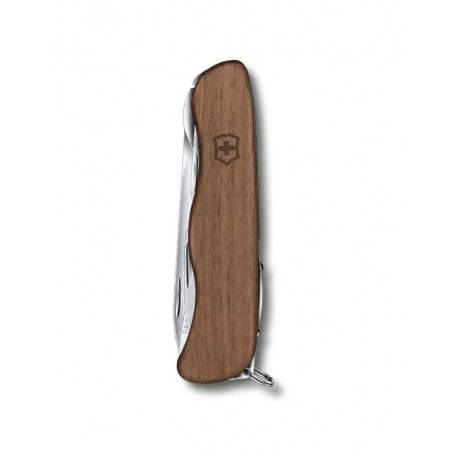 Нож Victorinox Forester, 111 мм, 10 функций, с фиксатором лезвия, деревянная рукоять - фото 3