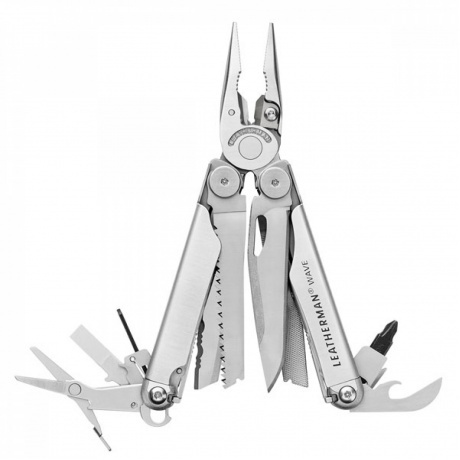 Мультитул Leatherman Wave Plus 832524, 17 функций, нейлоновый чехол - фото 1