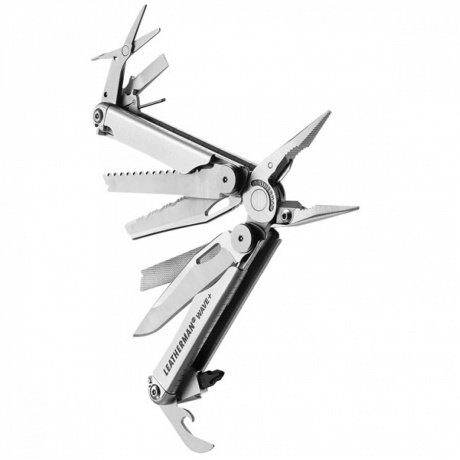 Мультитул Leatherman Wave Plus 832524, 17 функций, нейлоновый чехол - фото 2