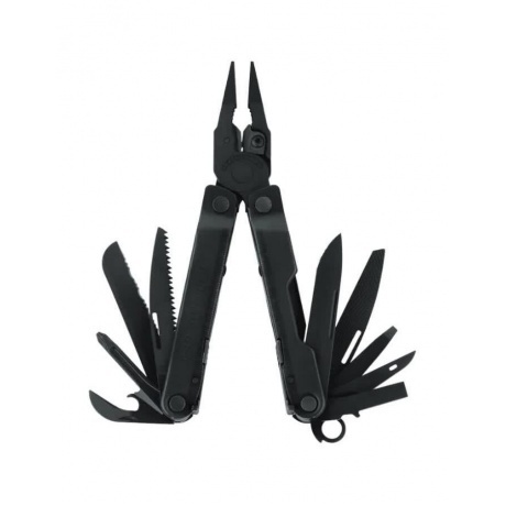 Мультитул Leatherman Rebar 831563, 17 функций, нейлоновый чехол, черный - фото 1