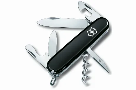 Нож Victorinox Spartan, 91 мм, 12 функций, черный 1.3603.3B1