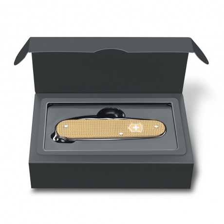 Нож Victorinox Alox Cadet, 84 мм, 9 функций, золотистый (подар. упаковка) - фото 4