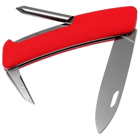 Швейцарский нож SWIZA D02 Standard, 95 мм, 6 функций, красный (блистер) - фото 2