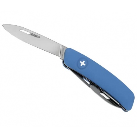 Швейцарский нож SWIZA D03 Standard, 95 мм, 11 функций, синий (блистер) - фото 3