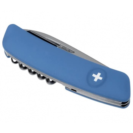 Швейцарский нож SWIZA D03 Standard, 95 мм, 11 функций, синий (блистер) - фото 6