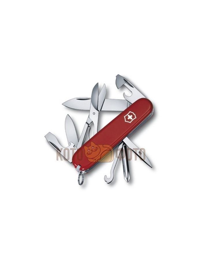 цена Нож Victorinox Super Tinker 1 4703 91мм 14 функц красный