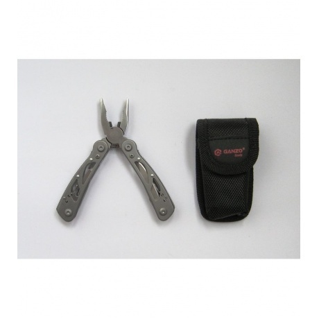 Мультитул Ganzo G104S, 72 мм, 11 функций, нейлоновый чехол - фото 4