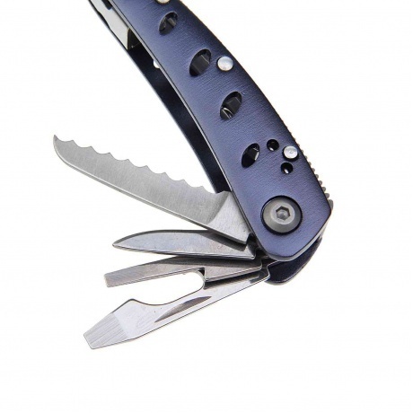 Мультитул Ganzo G2019S, 72 мм, 11 функций, нейлоновый чехол - фото 4