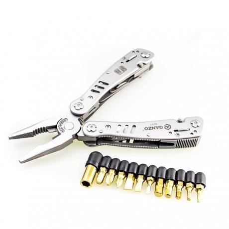 Мультитул Ganzo G301H, 105 мм, 26 функций, нейлоновый чехол - фото 2