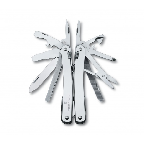 

Мультитул Victorinox SwissTool Spirit X Plus Ratchet, 105 мм, 36 функций, нейлоновый чехол