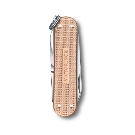 Нож-брелок Victorinox Classic SD Alox Colors, 58 мм, 5 функций, &quot;Fresh Peach&quot; - фото 3