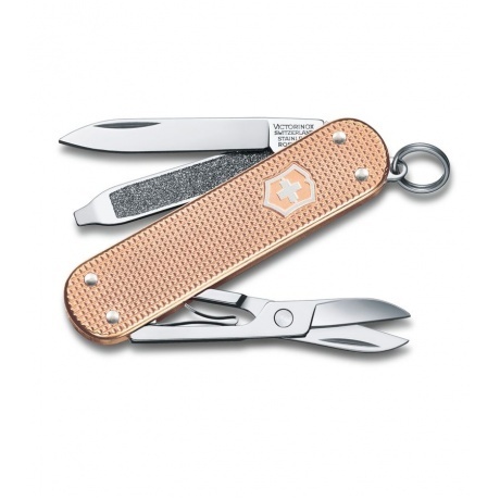 Нож-брелок Victorinox Classic SD Alox Colors, 58 мм, 5 функций, ...