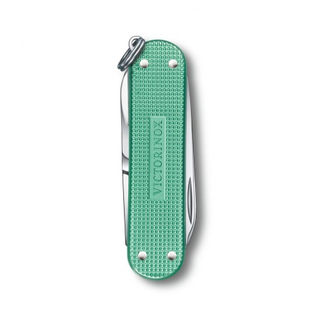 Нож-брелок Victorinox Classic SD Alox Colors, 58 мм, 5 функций, &quot;Minty Mint&quot; - фото 3