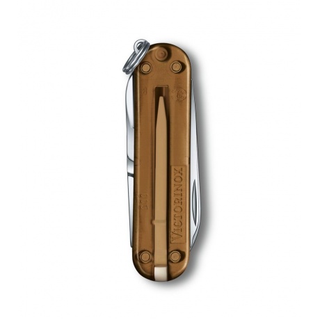 Нож-брелок Victorinox Classic SD Colors, 58 мм, 7 функций, &quot;Chocolate Fudge&quot; - фото 3