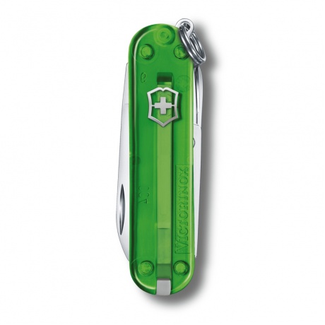 Нож-брелок Victorinox Classic SD Colors, 58 мм, 7 функций, &quot;Green Tea&quot; - фото 2