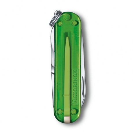 Нож-брелок Victorinox Classic SD Colors, 58 мм, 7 функций, &quot;Green Tea&quot; - фото 3