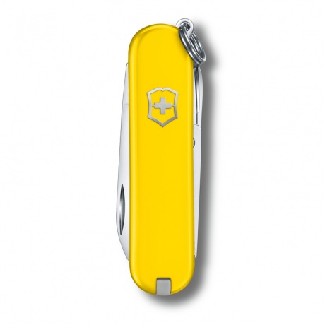 Нож-брелок Victorinox Classic SD Colors, 58 мм, 7 функций, &quot;Sunny Side&quot; - фото 2