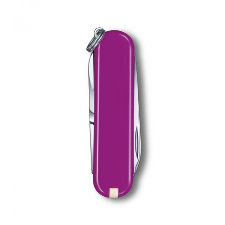 Нож-брелок Victorinox Classic SD Colors, 58 мм, 7 функций, &quot;Tasty Grape&quot; - фото 3